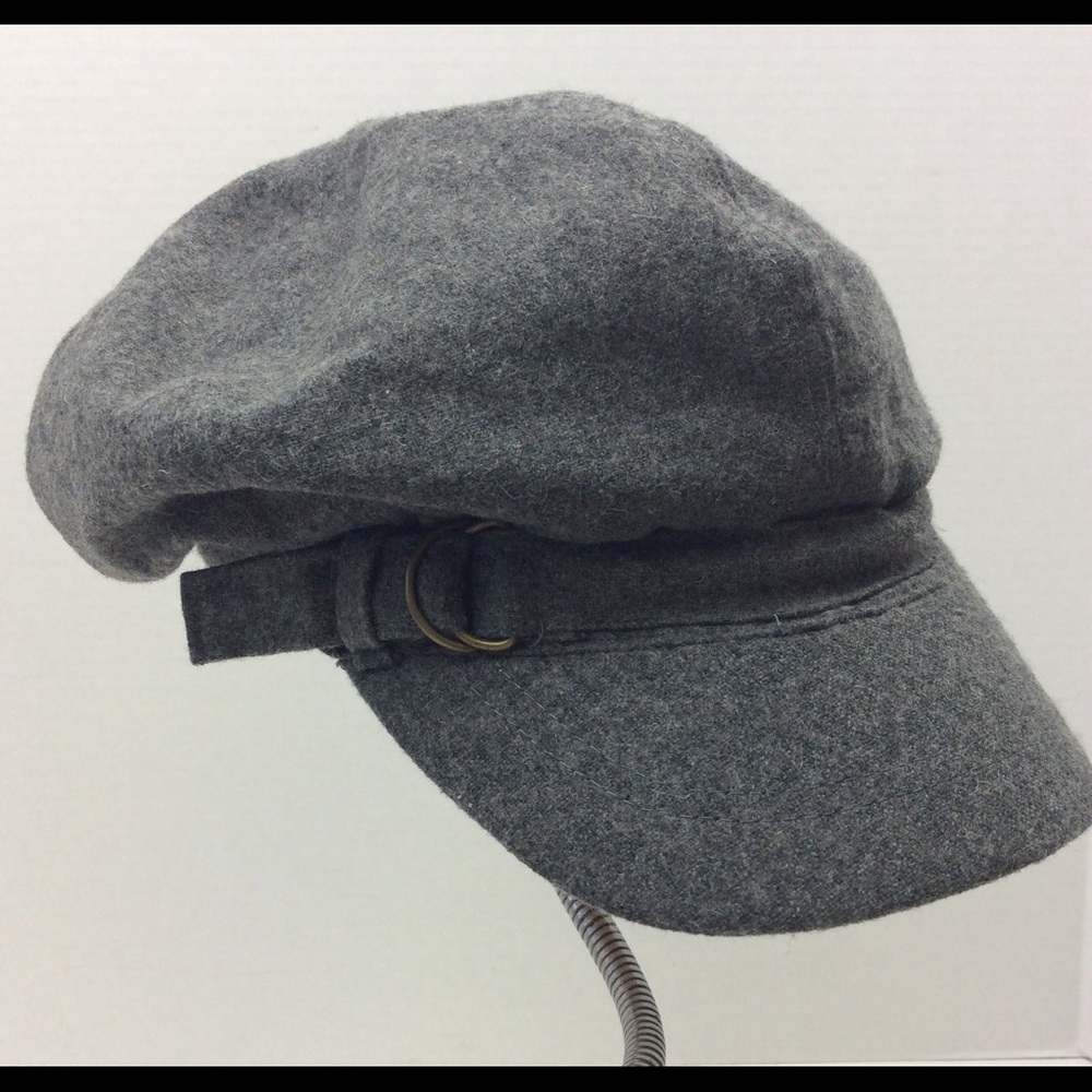 🚫sold🚫 Cabbie Newsboy Hat Cap With Buckle